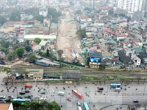 Đường Vành đai 2,5 đã hiện hình hài, hầm vượt vẫn là bãi đất trống