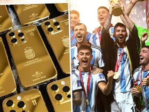 Messi bỏ 5 tỷ mua 35 chiếc iPhone mạ vàng tặng cho đồng đội và nhân viên, Ronaldo cũng từng chi tiền làm điều tương tự nhưng liệu có khủng bằng M10?