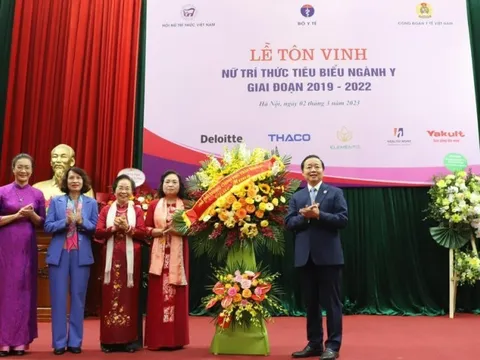 51 nữ trí thức tiêu biểu ngành y giai đoạn 2019 - 2022 được tôn vinh