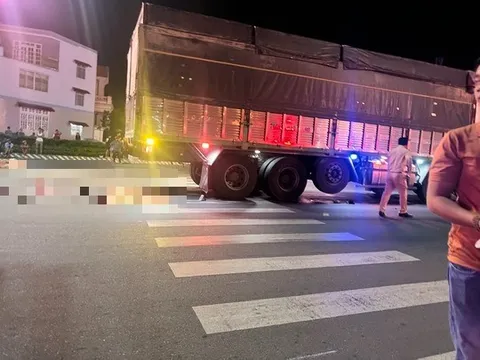 Bình Dương: 2 phụ nữ và 2 trẻ em thương vong dưới bánh xe tải