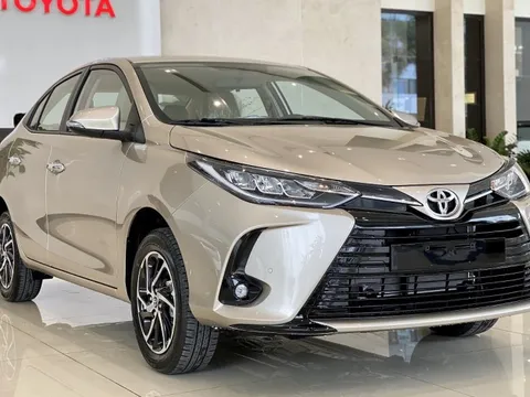 Bảng giá xe Toyota tháng 3: Toyota Vios được ưu đãi gần 40 triệu đồng