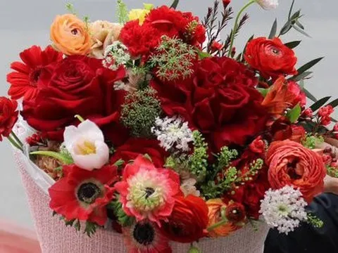 Thị trường hoa tươi dịp 8/3 năm nay: Tăng giá tới 200%