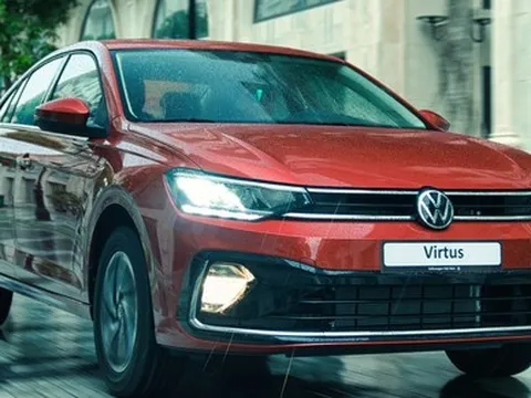 Volkswagen Virtus ra mắt Việt Nam: Sedan hạng B nhưng giá gần 1 tỷ đồng, ngang Camry và Mazda6