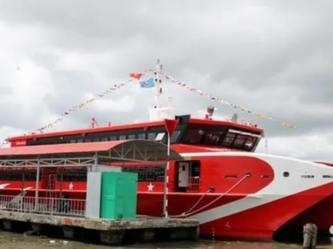 Khai thác lại tuyến tàu cao tốc Cà Mau – Nam Du – Phú Quốc