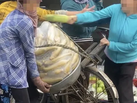 Cụ bà bán bắp bị người phụ nữ bán đậu hũ đánh túi bụi ở Bà Rịa - Vũng Tàu