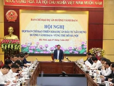 Đẩy nhanh tiến độ triển khai Dự án đường Vành đai 4 - Vùng Thủ đô