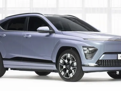 Hyundai Kona thuần điện đi gần 500km mỗi lần sạc, thiết kế như 've sầu thoát xác', lu mờ đối thủ