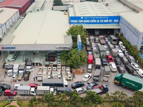 Hà Nội và TP HCM chỉ còn 16 trung tâm đăng kiểm hoạt động