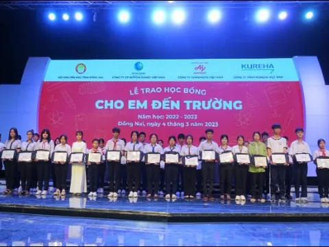 Ajinomoto chú trọng đóng góp cho giáo dục và cải thiện dinh dưỡng ở thế hệ trẻ Việt Nam