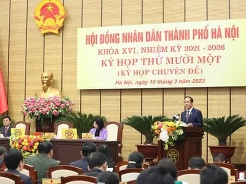 Sáng nay, kiện toàn chức danh Phó Chủ tịch UBND thành phố Hà Nội