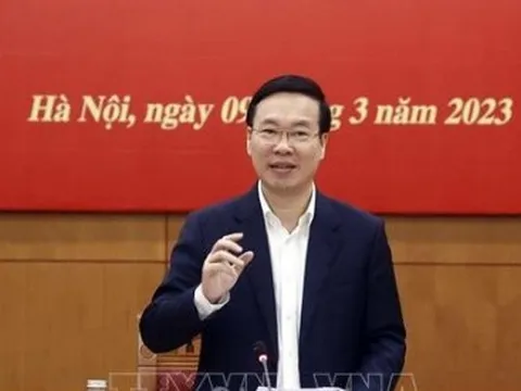 Chủ tịch nước Võ Văn Thưởng: Mỗi cán bộ phải gần dân, sát cơ sở