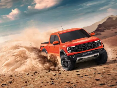 Ford Ranger Raptor 2023 trình làng thị trường Việt, động cơ Diesel Bi-Turbo 2.0L, giá từ 1,299 tỷ đồng