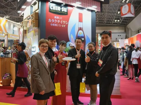 Thực khách Nhật ấn tượng với nước mắm Chin-su Cá Cơm Biển Đông