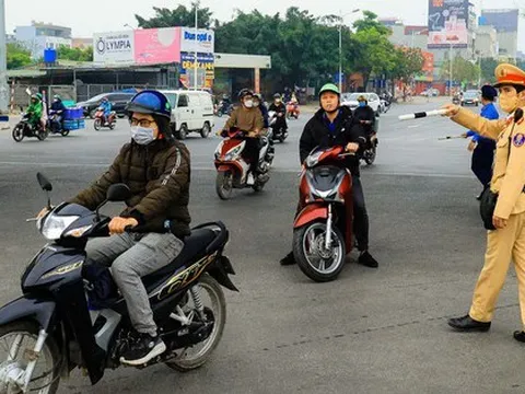 Hình ảnh nút giao Cổ Linh khi được tổ chức lại giao thông