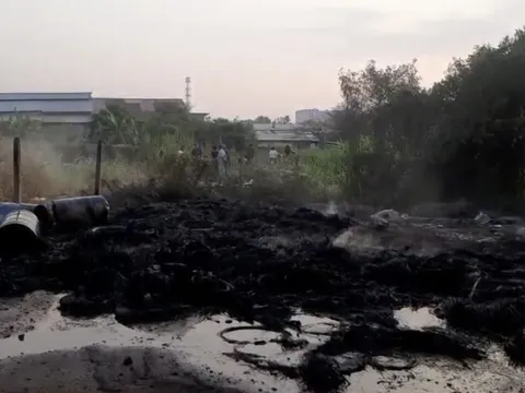 TP HCM: Nguyên nhân ban đầu vụ cháy ở đường Thạnh Xuân 14, quận 12