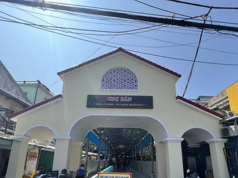 Chợ Hàn ở Đà Nẵng sau khi được đầu tư 8 tỷ đồng cải tạo