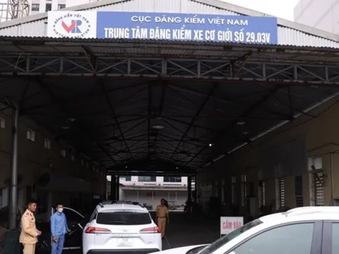 Mở lại 5 trung tâm đăng kiểm ở Hà Nội