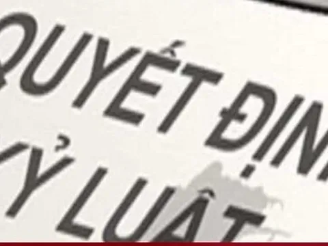 Kỷ luật buộc thôi việc ông Nguyễn Văn Trịnh