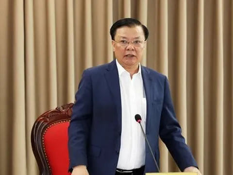 Dùng flycam ghi nhận giải phóng mặt bằng đường Vành đai 4 Hà Nội