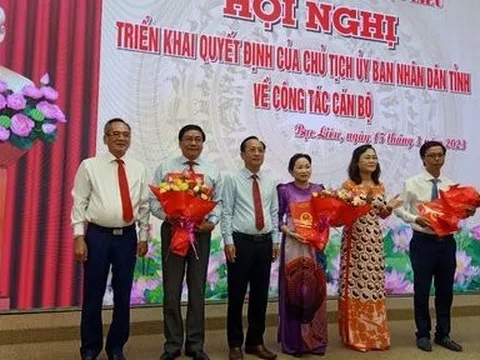 Bạc Liêu chính thức tái lập 4 Sở từ 2 "siêu Sở"