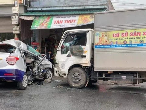 2 vụ tai nạn liên tiếp trên đoạn đường cách nhau 200 m, 7 người thương vong