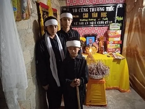 Bố chết, mẹ đau bệnh khiến 3 đứa trẻ nghèo không nơi nương tựa