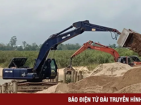 "Chạy đua" tìm cát cho các dự án giao thông trọng điểm