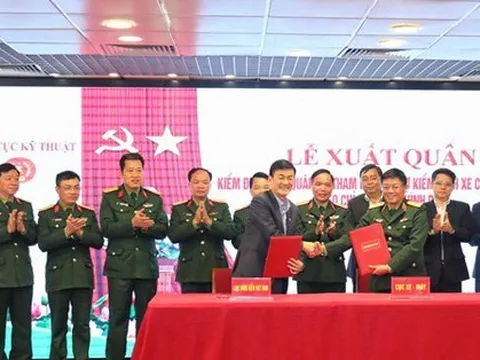 Cục Đăng kiểm tiếp nhận 40 kiểm định viên quân sự