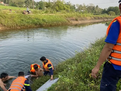 Nam thanh niên đuối nước trên kênh Phú Ninh ở Quảng Nam