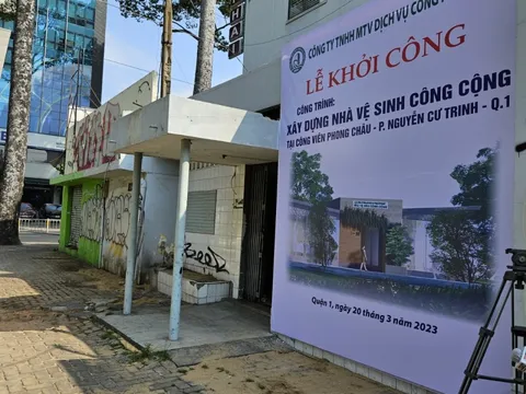 Nâng cấp nhà vệ sinh công cộng phục vụ người dân, khách du lịch