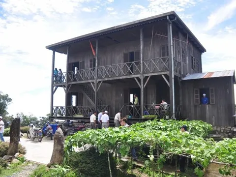 Nhà làm việc của bác sĩ A.Yersin trên đỉnh Hòn Bà được xếp hạng di tích quốc gia