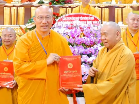 Đại đức Thích Trúc Thái Minh làm Phó trưởng ban Phật giáo Quốc tế Trung ương