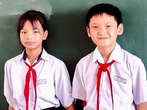 Hành động đẹp của 2 học sinh ở Đồng Nai