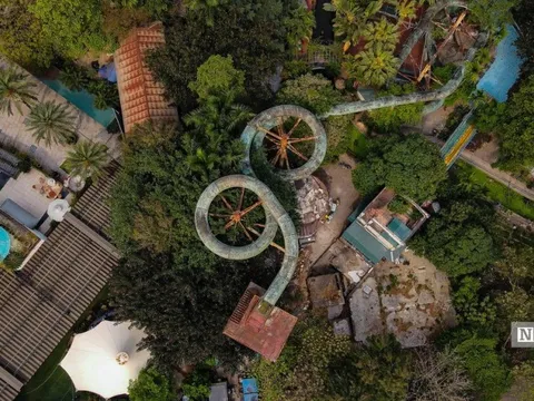 Cảnh hoang tàn bên trong công viên được đầu tư hơn 280 tỷ đồng