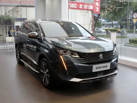 Bảng giá ô tô Peugeot tháng 3: Peugeot 5008 được ưu đãi tới 36 triệu đồng