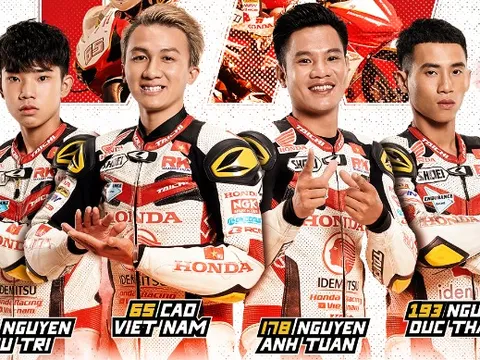 Honda Racing Vietnam đặt mục tiêu top 10 giải đua quốc tế ARRC 2023