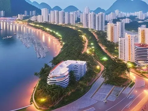 Tỉnh có GRDP bình quân cao nhất Việt Nam sẽ ra sao trong 100 năm nữa theo tưởng tượng của ChatGPT và AI?