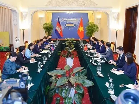 Việt Nam–Campuchia nhất trí tăng cường hợp tác song phương trên nhiều lĩnh vực