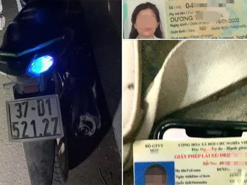 Cô gái trẻ mất tích sau khi để lại xe máy, điện thoại trên cầu