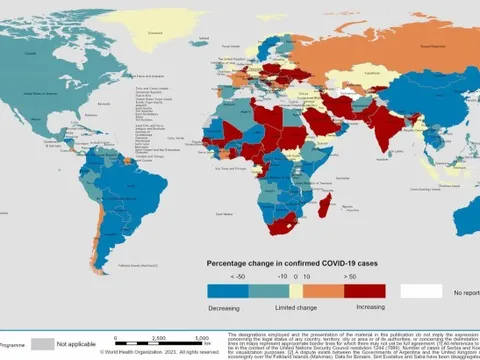 COVID-19: "Sóng" mới bủa vây châu Âu và một phần châu Á