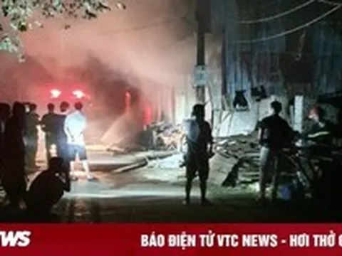 Cháy xưởng gỗ ở Bắc Giang, 5 người cùng gia đình thương vong