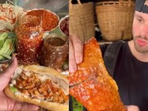 Lấy da heo quay nướng tảng nửa triệu/kg nhồi làm nhân, tiệm bánh mì bình dân khiến khách Tây kinh ngạc