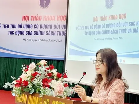 Bộ Y tế nói gì về đề xuất tăng thuế đồ uống có đường?