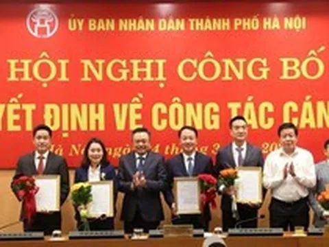 Hà Nội có 3 tân giám đốc sở quan trọng