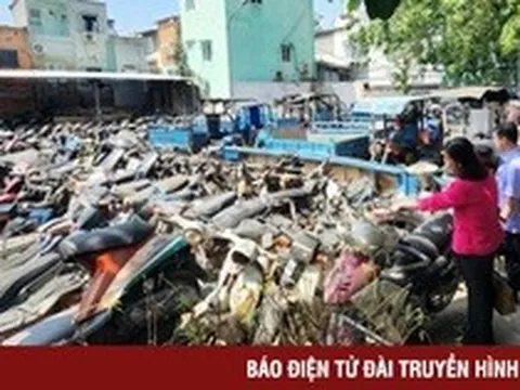 TP Hồ Chí Minh đấu giá xe vi phạm, giá khởi điểm 500.000 đồng/xe