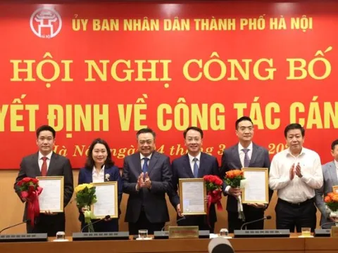 Hà Nội có thêm 3 tân Giám đốc Sở