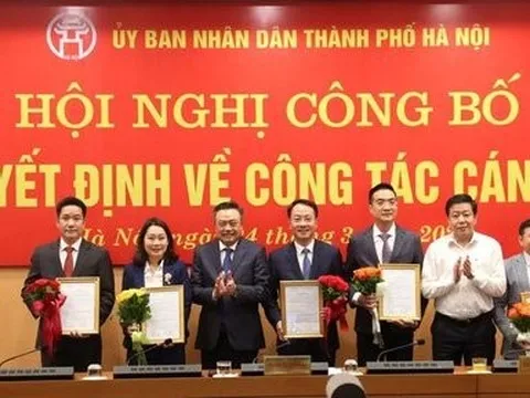 Hà Nội có 3 tân Giám đốc Sở