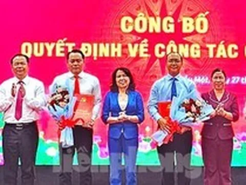 Công bố quyết định của Ban Thường vụ Tỉnh ủy Bình Dương về công tác cán bộ