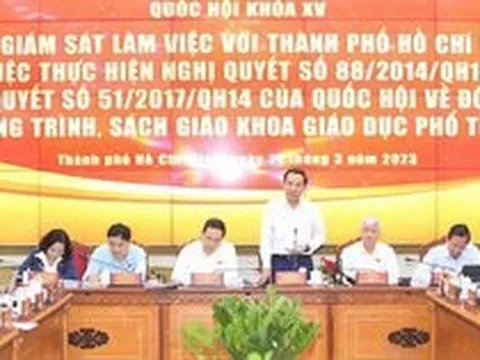 TP HCM kiến nghị cơ chế cho giáo viên dạy 2 buổi/ngày