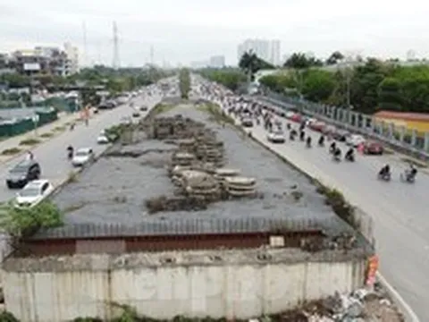 Nút giao 'dị dạng' trên tuyến đường trị giá hơn 1.100 tỷ đồng